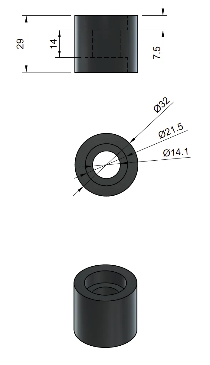 Bánh lăn xích thay thế cho xe đạp enduro/MX