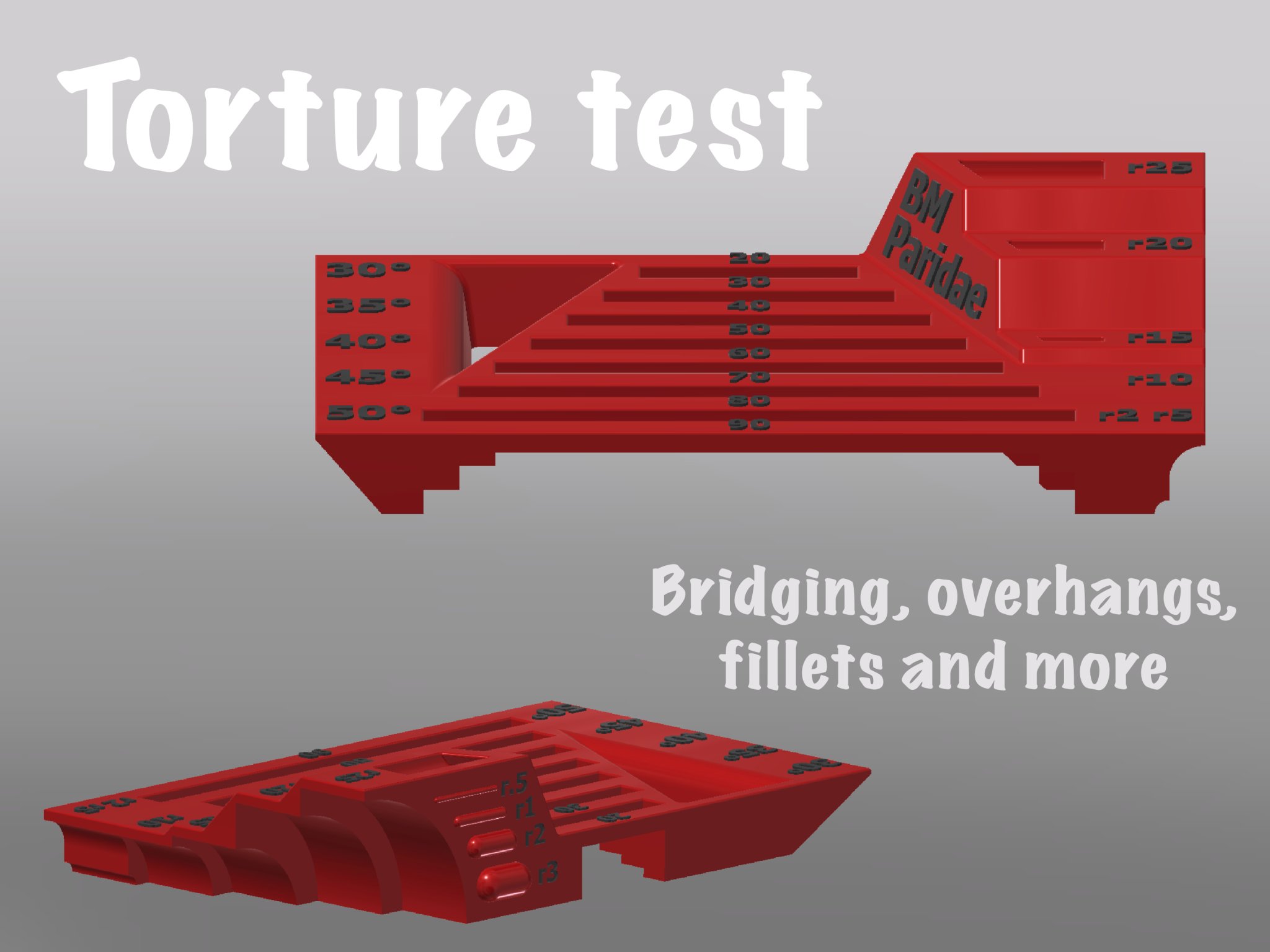 Kiểm tra khả năng in cầu nối và các dạng quá khổ