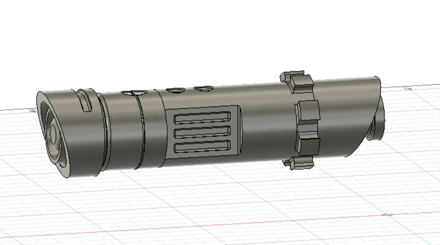 Sable laser thiết kế tùy chỉnh đầu tiên của tôi