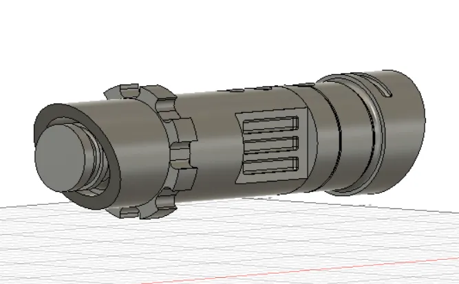Sable laser thiết kế tùy chỉnh đầu tiên của tôi