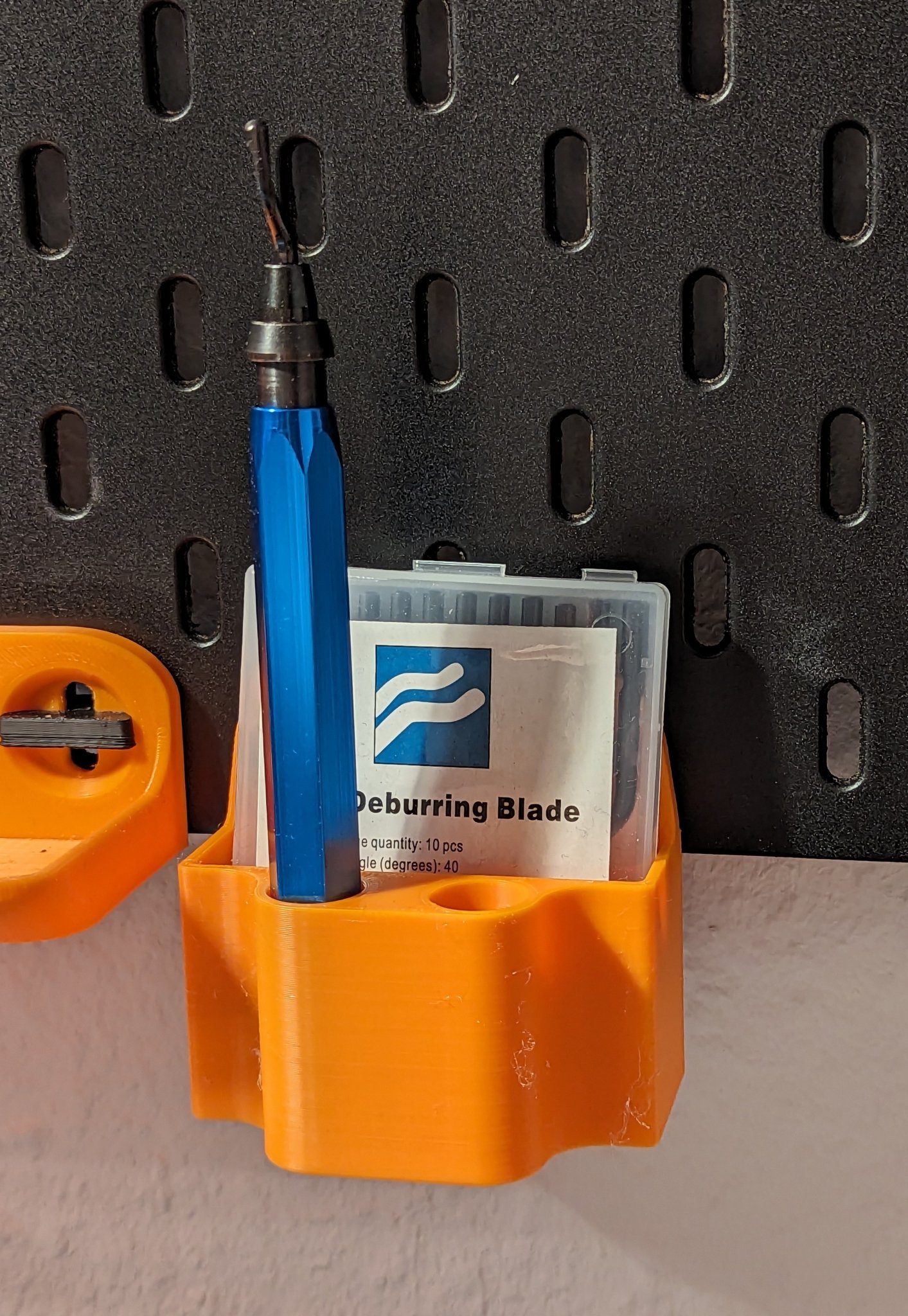 Giá đỡ công cụ làm mịn cho IKEA Skadis - Biến thể T-Clip