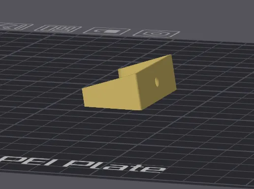 Giá đỡ cảm biến Sonoff SNZB-03 gắn trần