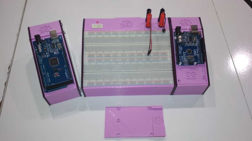 Giá đỡ mô-đun cho Arduboard và Breadboard