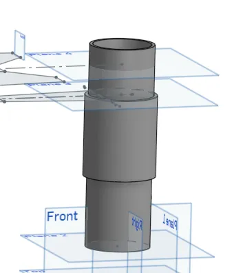 Giá đỡ laptop cho bàn với lỗ cáp tiện lợi