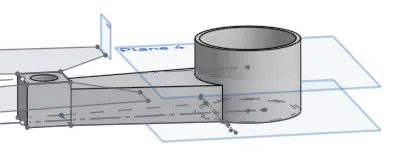 Giá đỡ laptop cho bàn với lỗ cáp tiện lợi