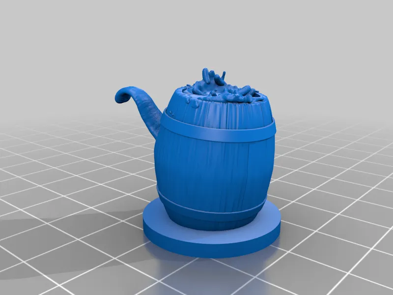 Mô hình Mimic thùng dưa chua trong trò chơi dnd