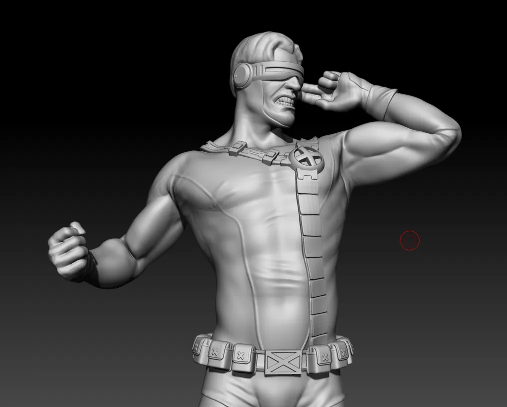 Tượng đầu Cyclops với chiều cao 10 cm