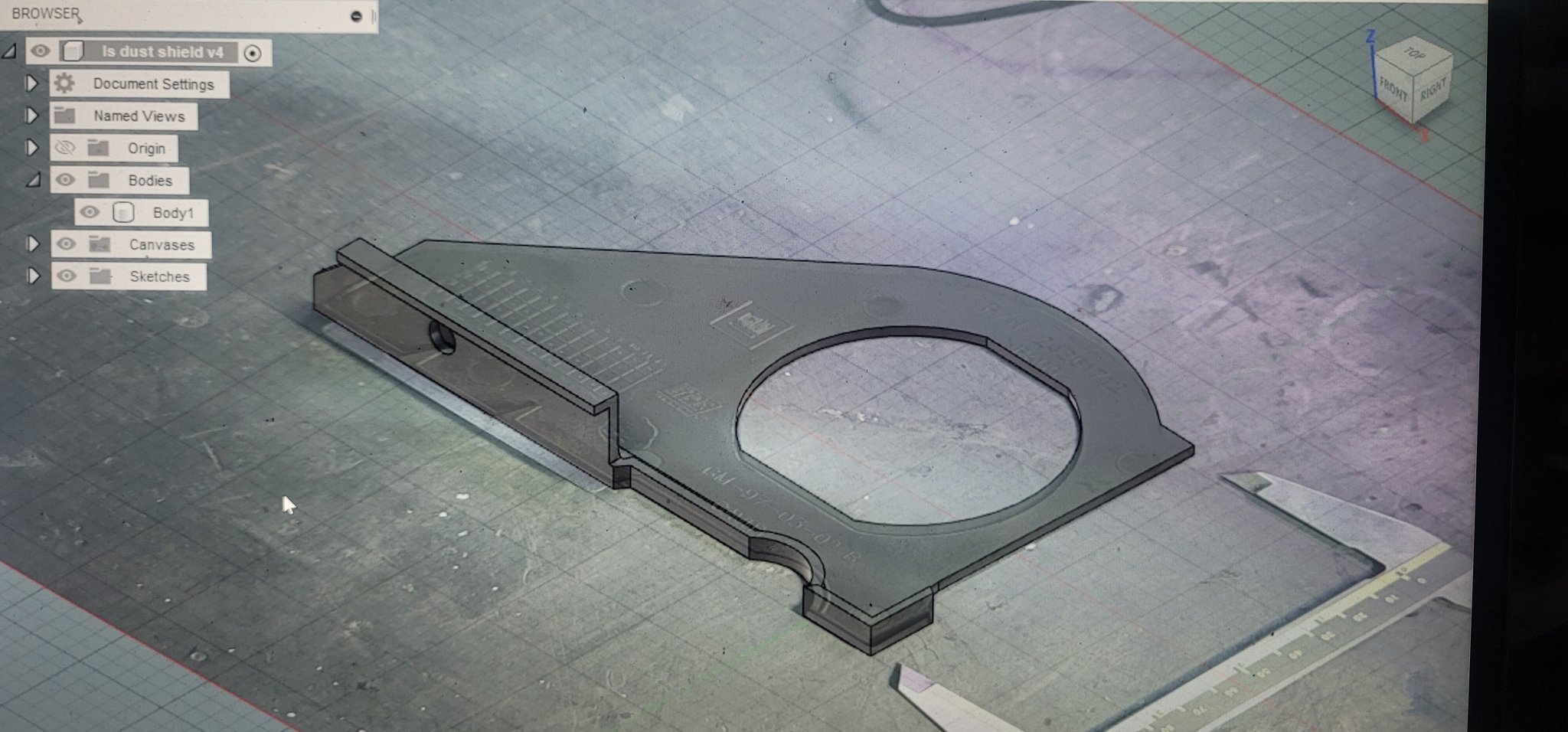 Bảng chắn bụi bên khởi động cho động cơ LS