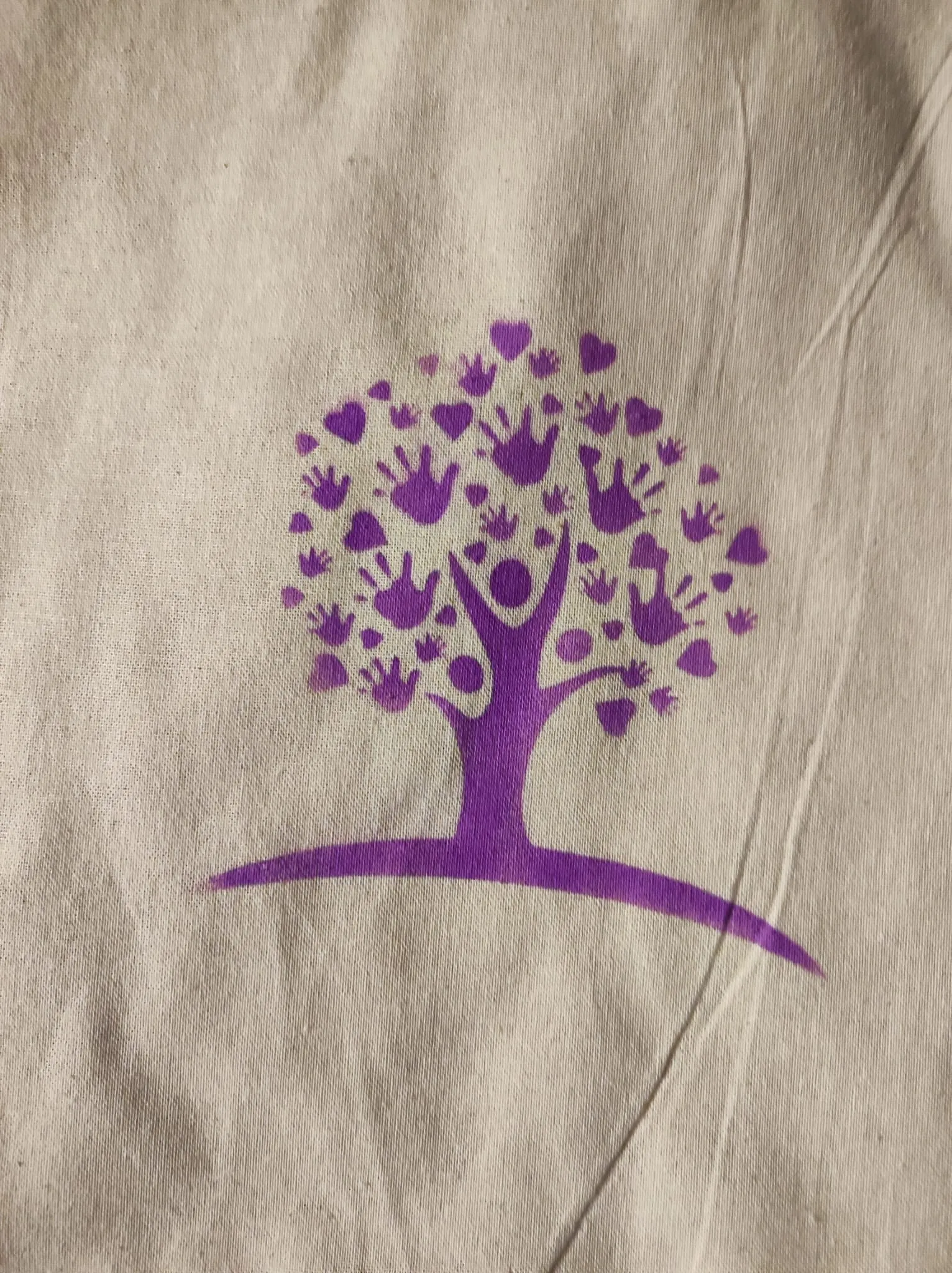 Mẫu khuôn để phun màu lên vải textile