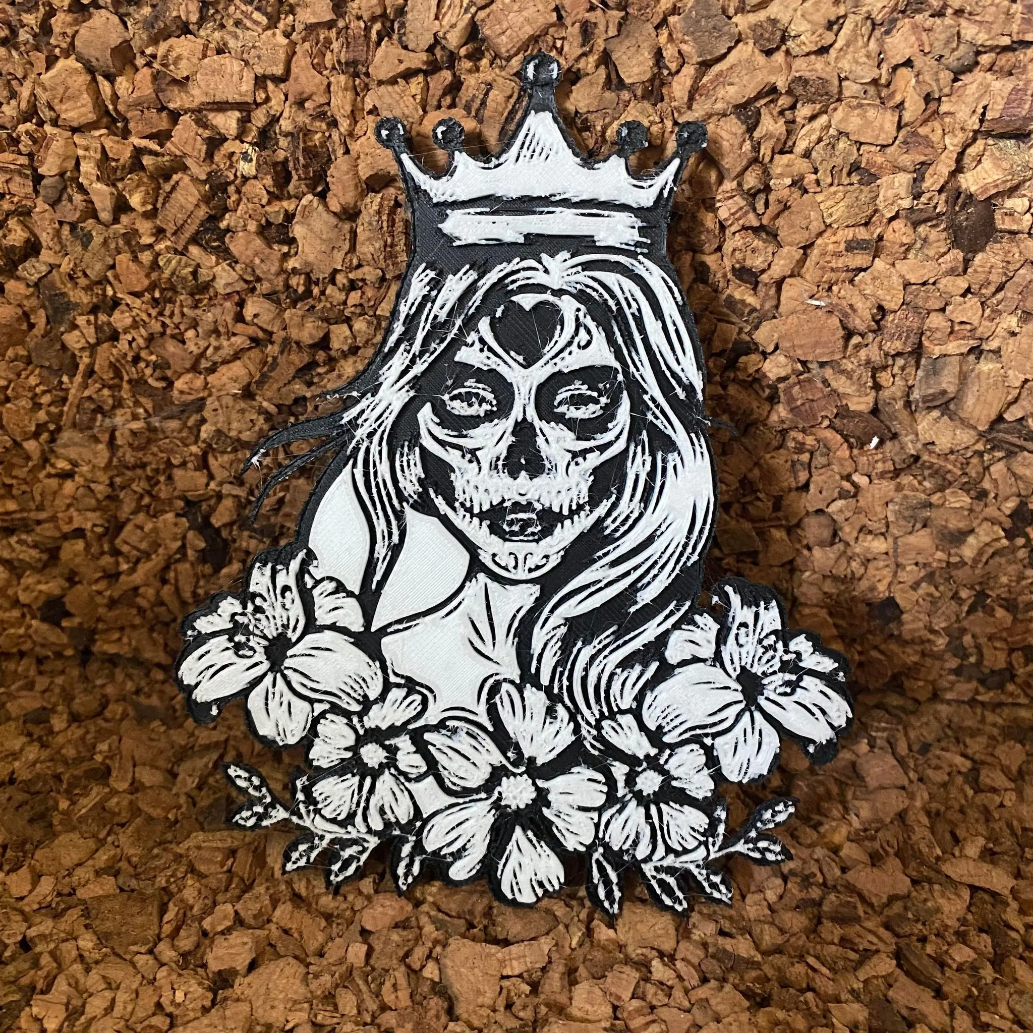 Đầu lâu phụ nữ Hueforge cho mùa Halloween