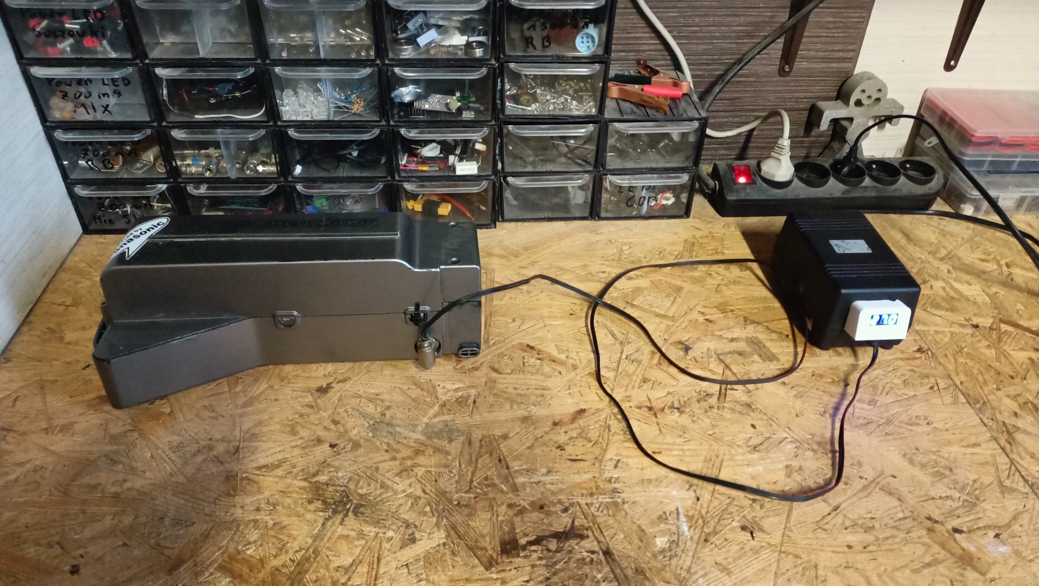 Chuyển đổi pin Ni-Cd sang Li-ion 18650 cho Pegasus Ebike