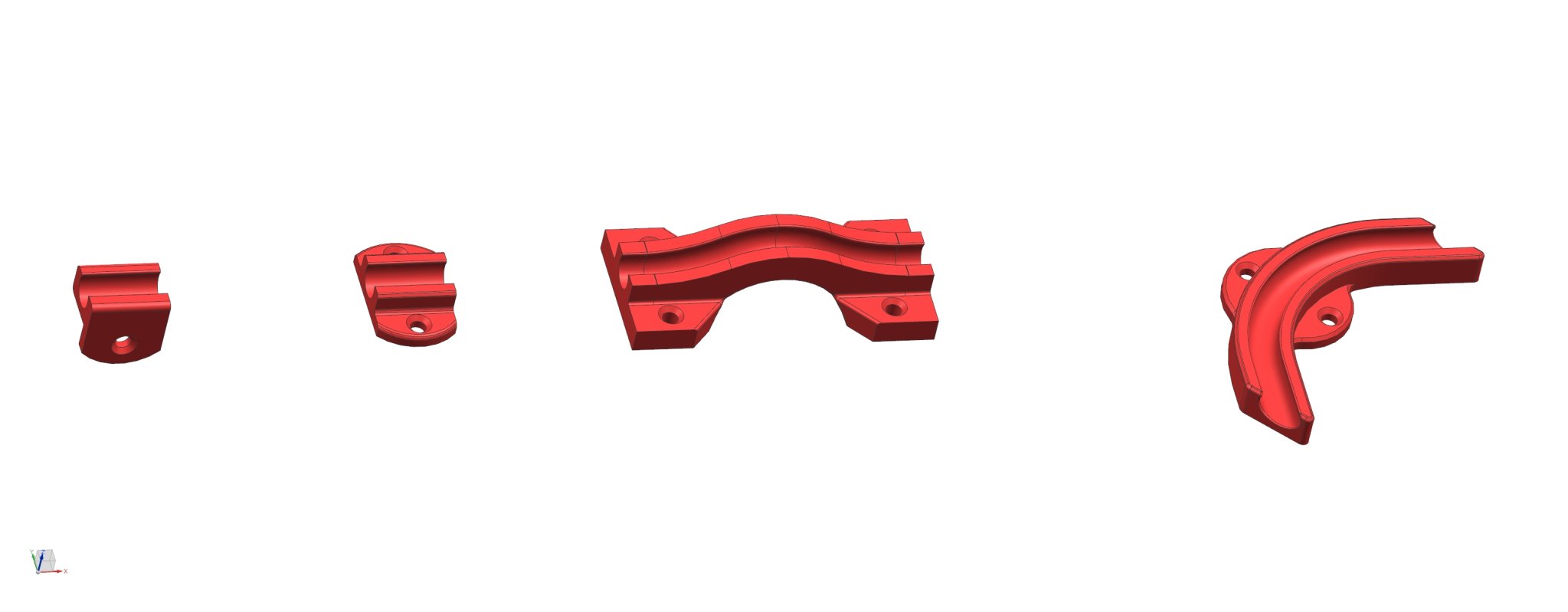 Bộ giá đỡ dây điện 35mm cho hệ thống lưu trữ năng lượng