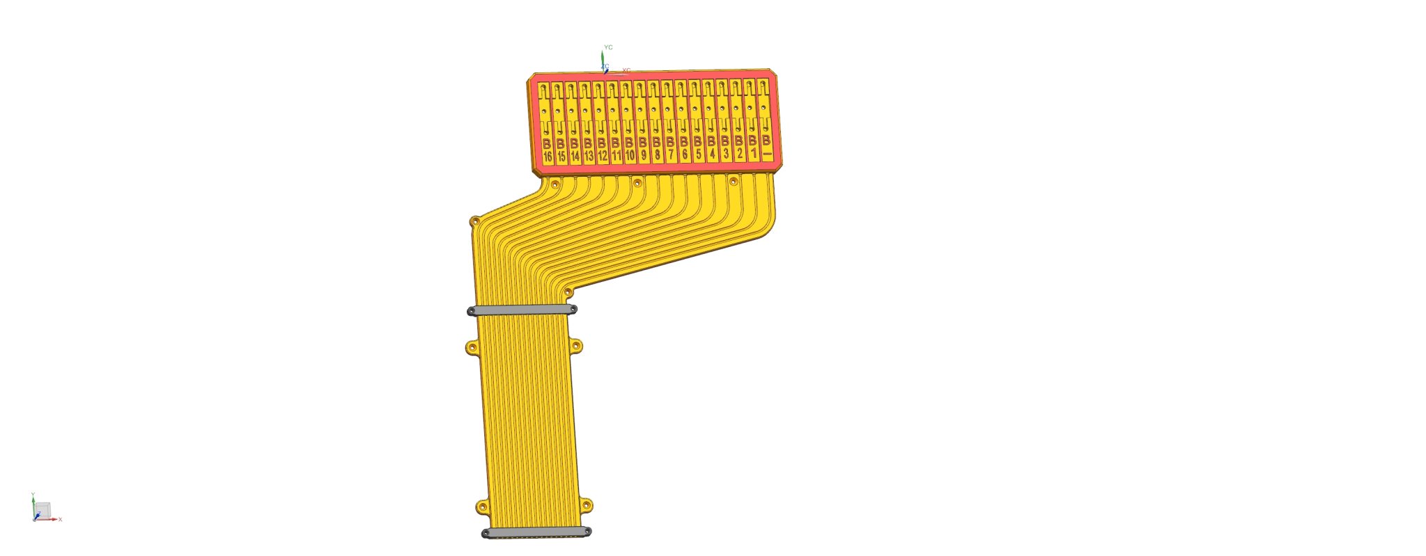 Bảng phân phối BMS cho hệ thống 16s với cầu chì và nắp che