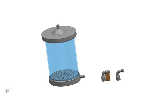 Bộ lọc ngoài cho máy tách protein và ozon hóa tại nhà