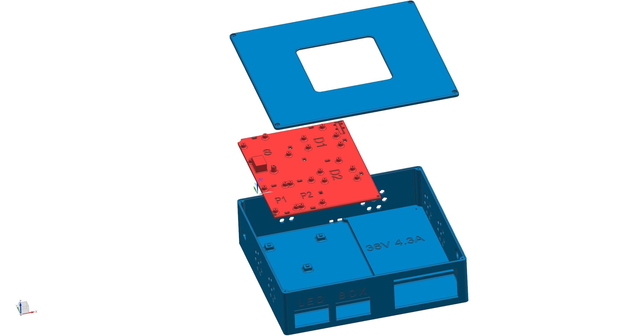 Đèn LED DIY 150W cho bể cá san hô