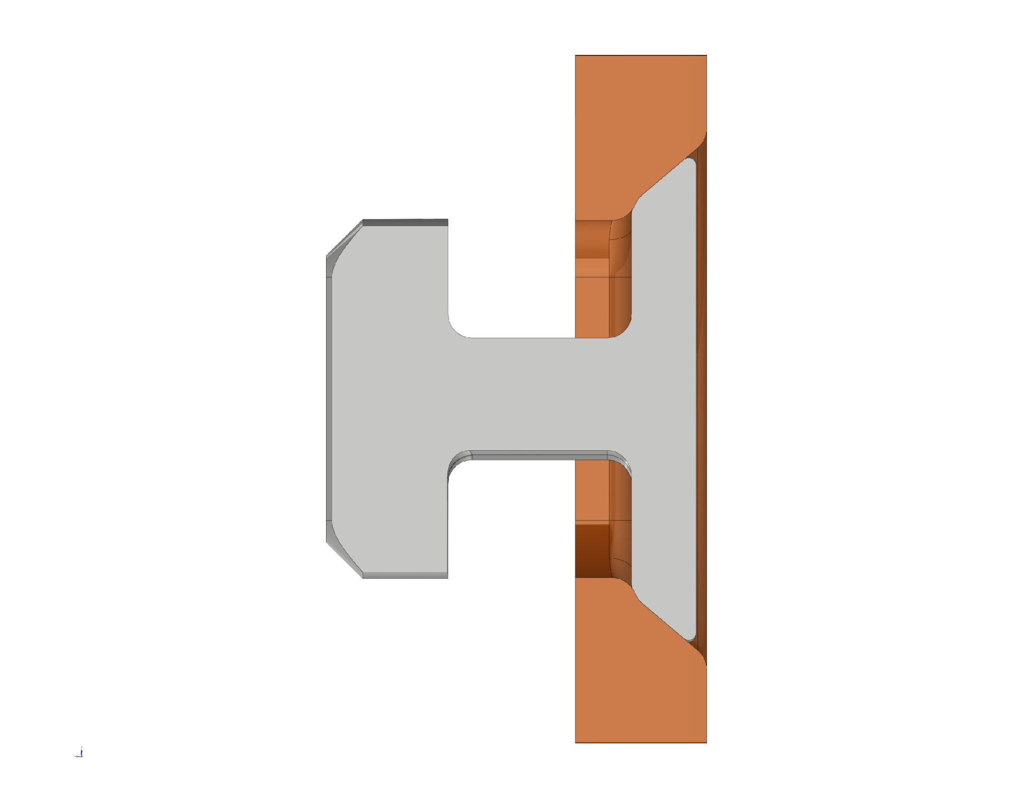 Hệ thống kẹp T-Clip Skadis - Kẹp lắp âm thấp