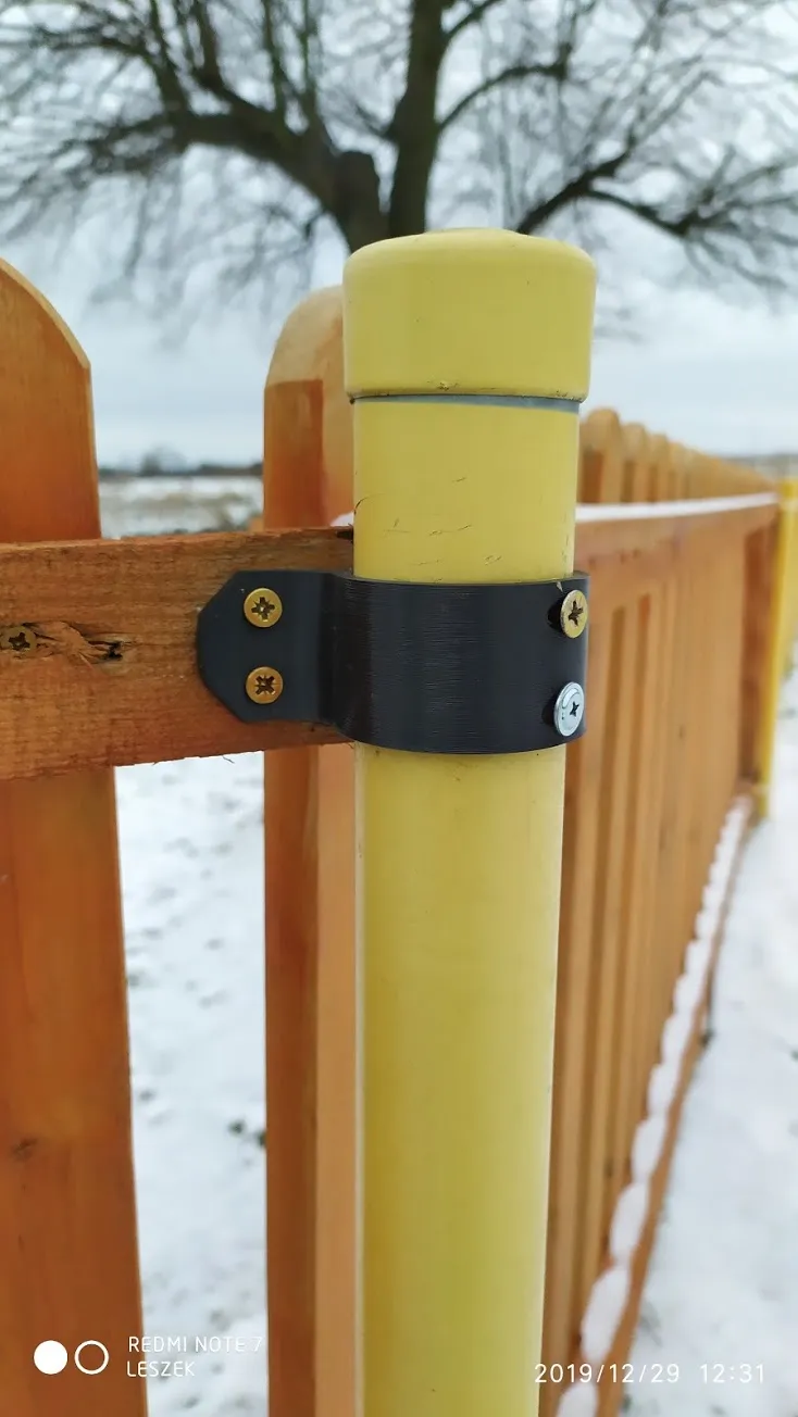 Bộ giá đỡ cho hàng rào gỗ với cột 48mm