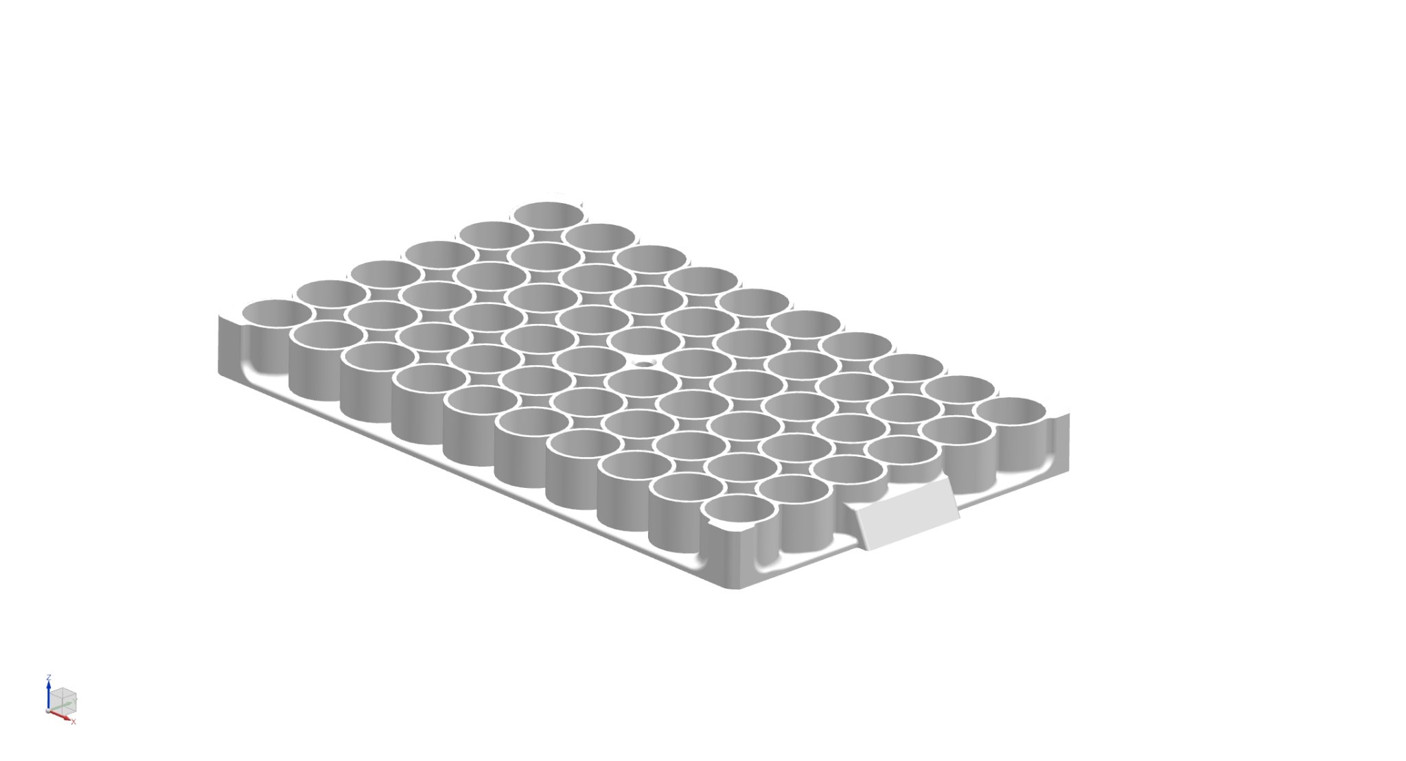 Giỏ đựng pin 18650 cho 48 và 60 cell