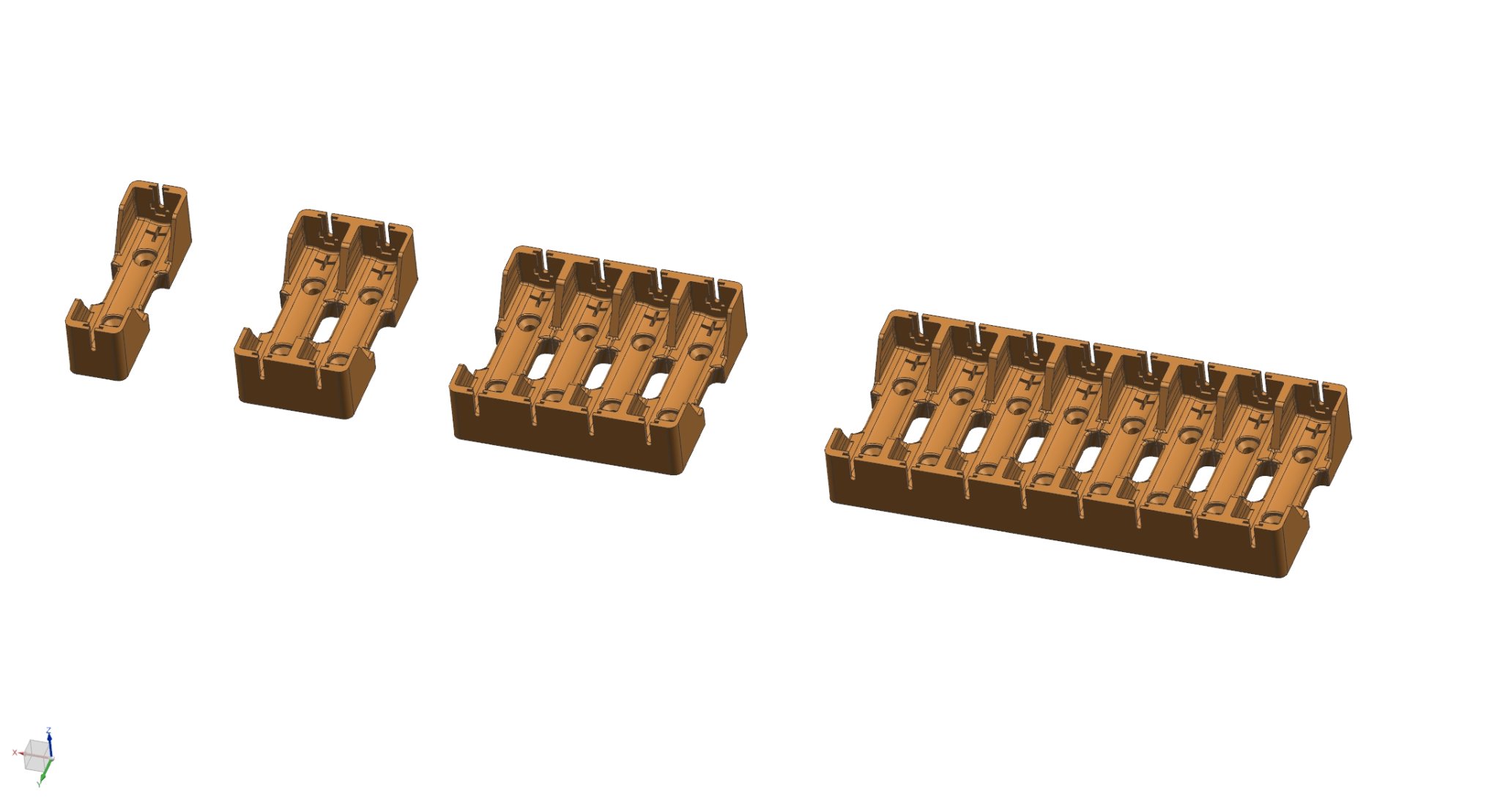 Giá đỡ pin 18650 phiên bản V1 và V2