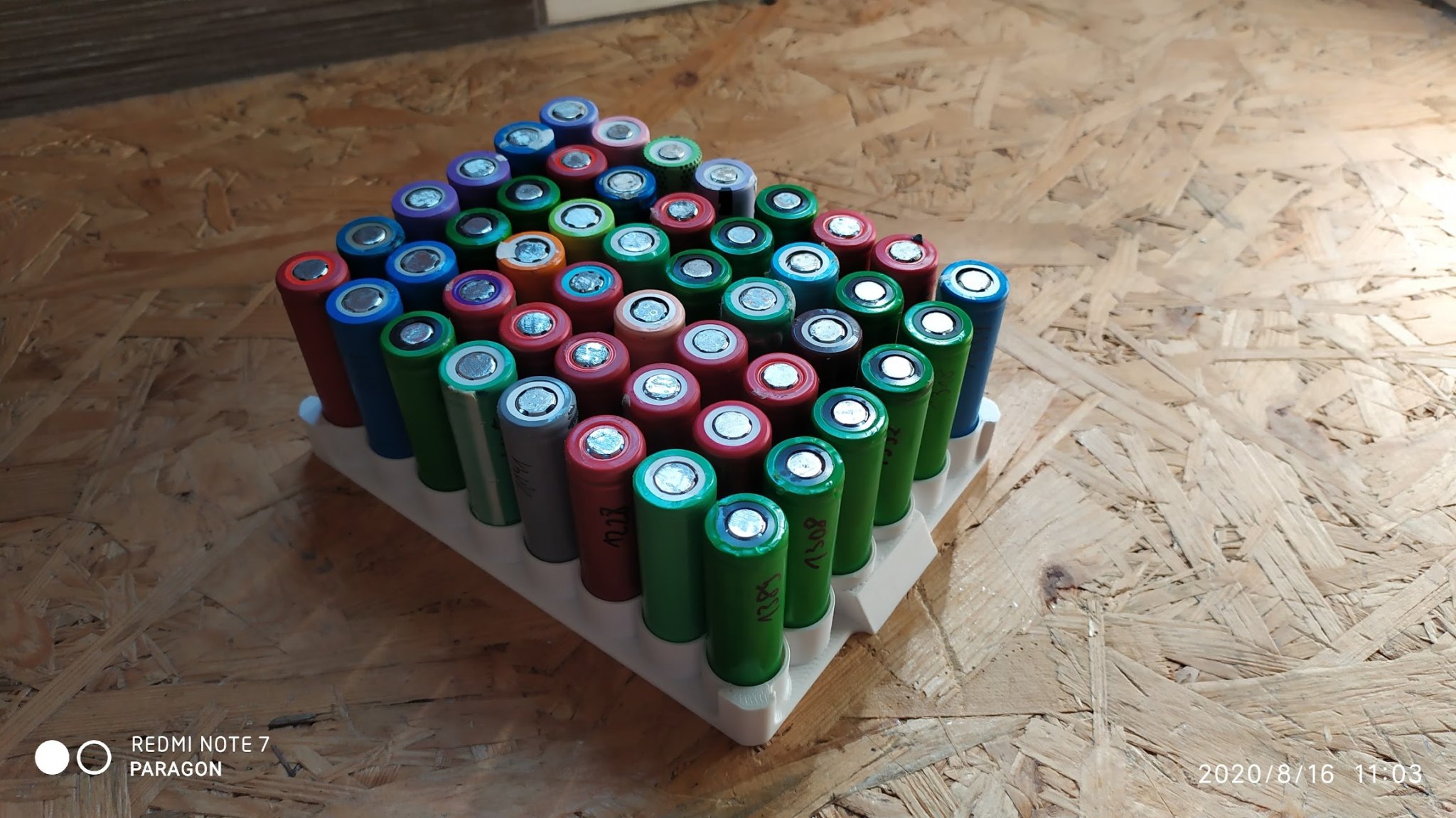 Giỏ đựng pin 18650 cho 48 và 60 cell