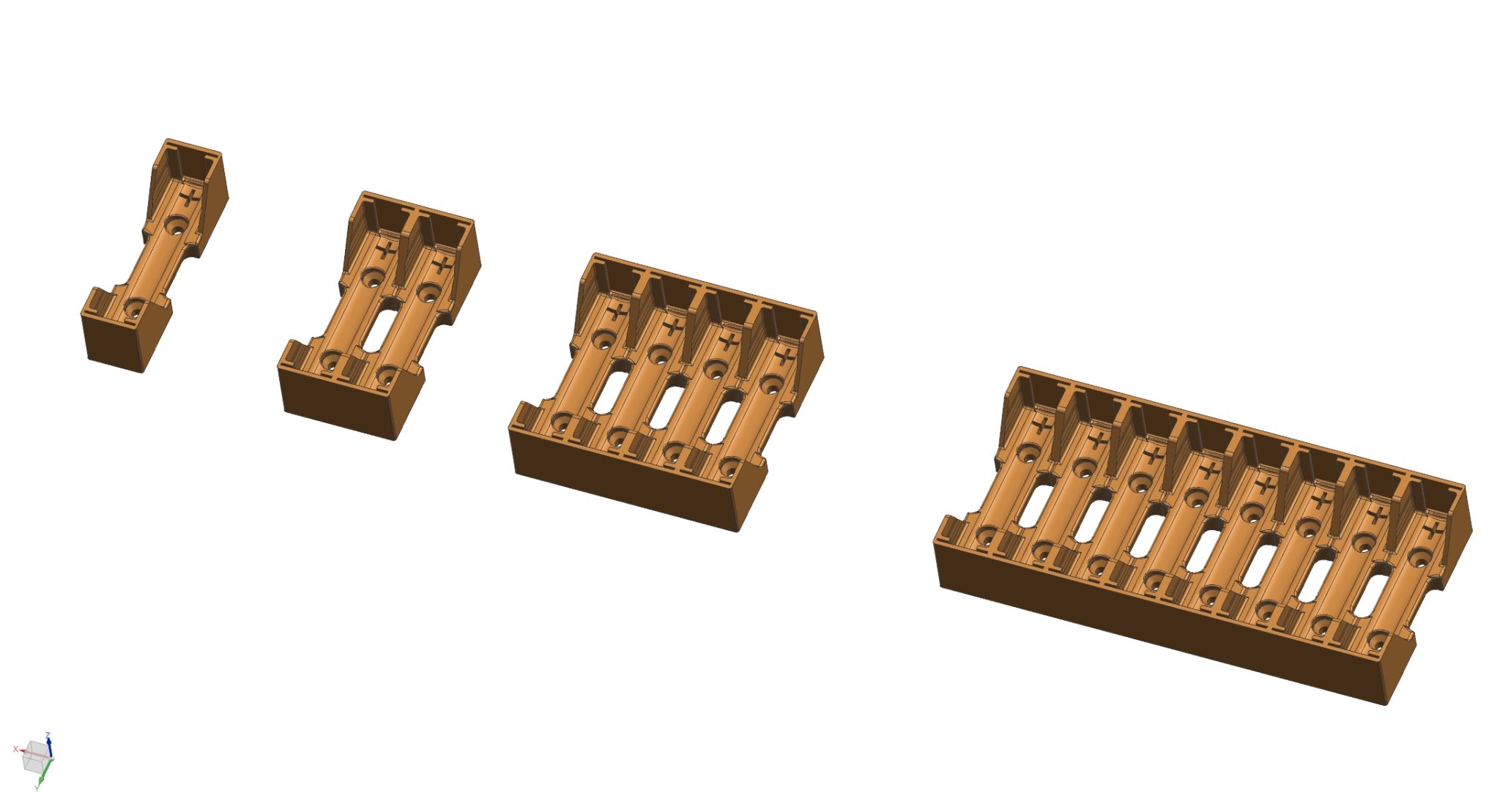 Giá đỡ pin 18650 phiên bản V1 và V2