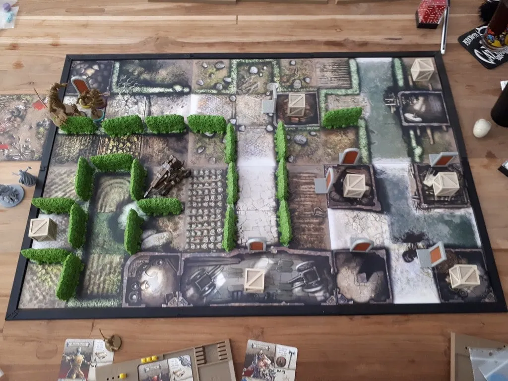 Đầu nối cạnh cho trò chơi Zombicide