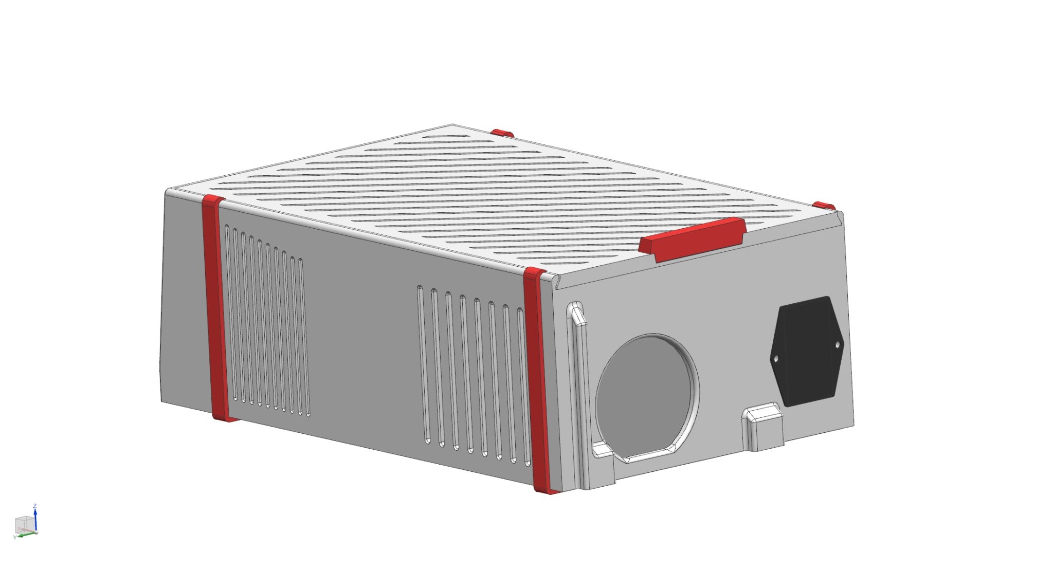 Hộp nguồn cho Riden RD6012 với thiết kế tùy chỉnh 800W