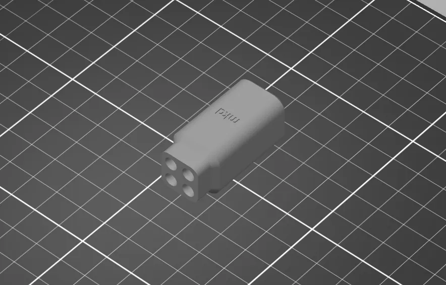 Bộ chuyển đổi bowden không khóa cho máy in Bambu Lab A1 mini