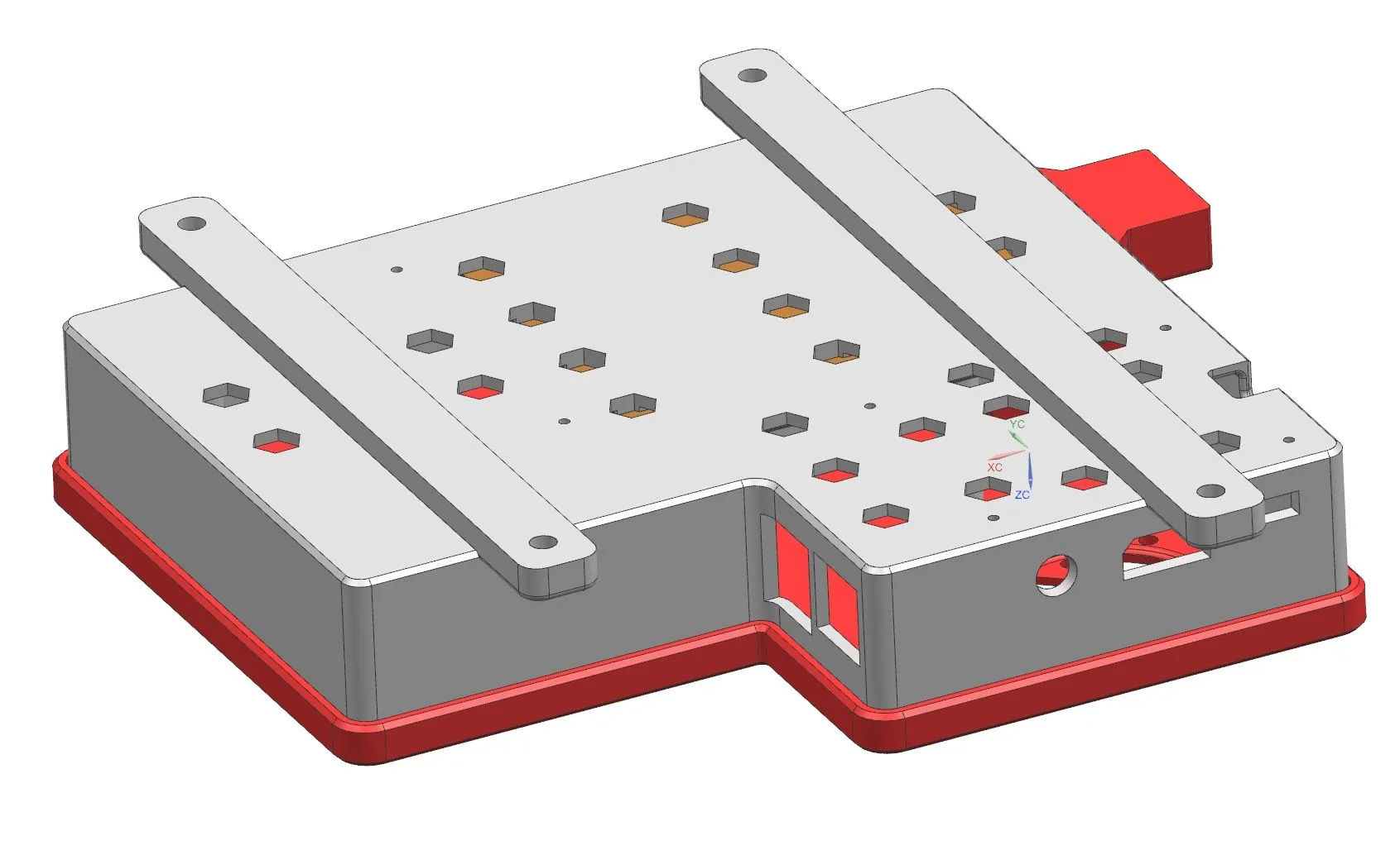 Vỏ cho Raspberry Pi 3B và ổ cứng SATA 2.5 inch