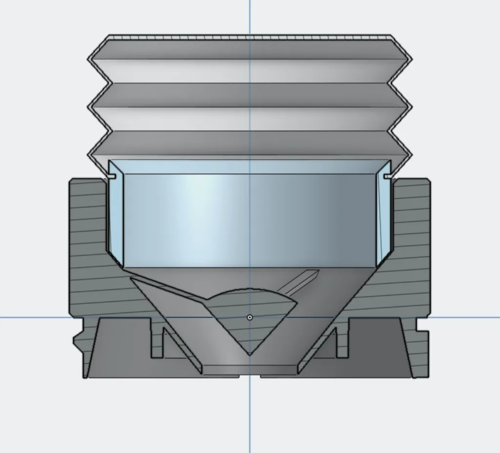 Hopper định lượng đơn cho Baratza Vario/Forte với bellows