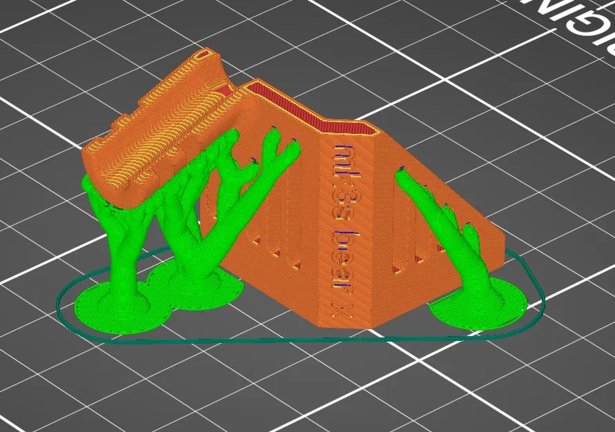 Giá đỡ dây motor X cho nâng cấp Prusa MK3S+ Bear