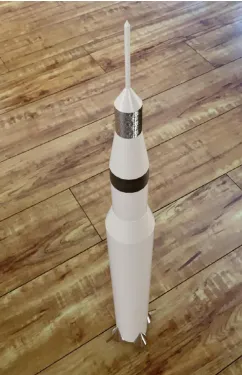 Tên: Mô hình tên lửa Saturn V tỷ lệ 1/180