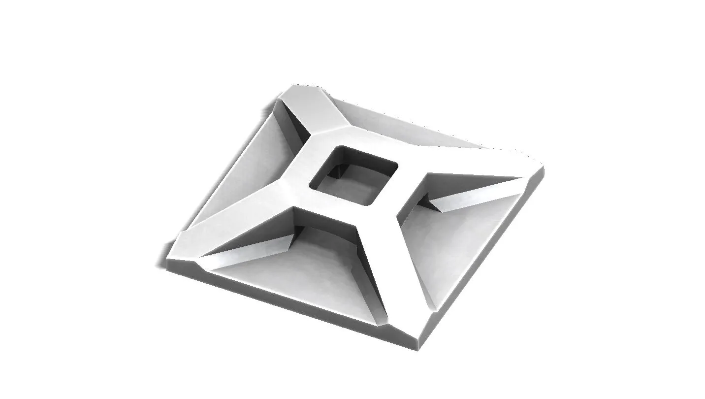 Đế dây buộc cáp Serflex kích thước 20mm x 5mm