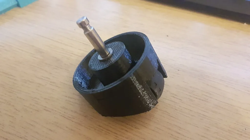 Thay thế bánh xe trước cho robot hút bụi Bralko