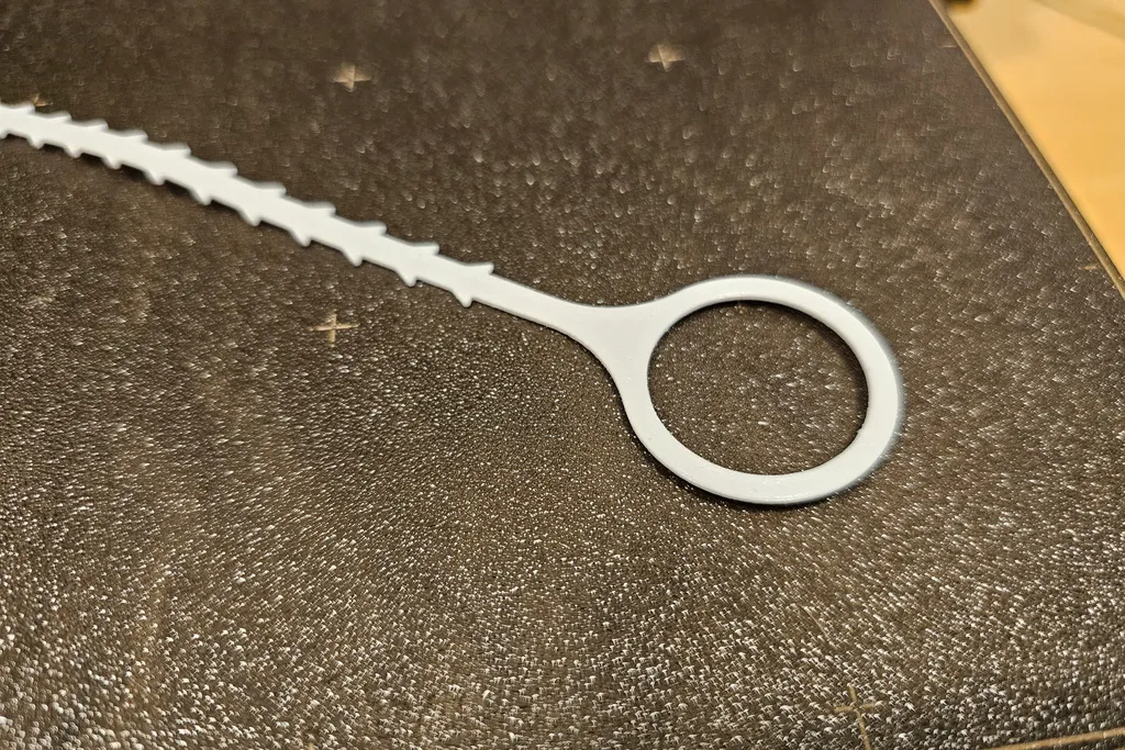 Thiết bị thông tắc cống chậu rửa đơn giản dài 27cm