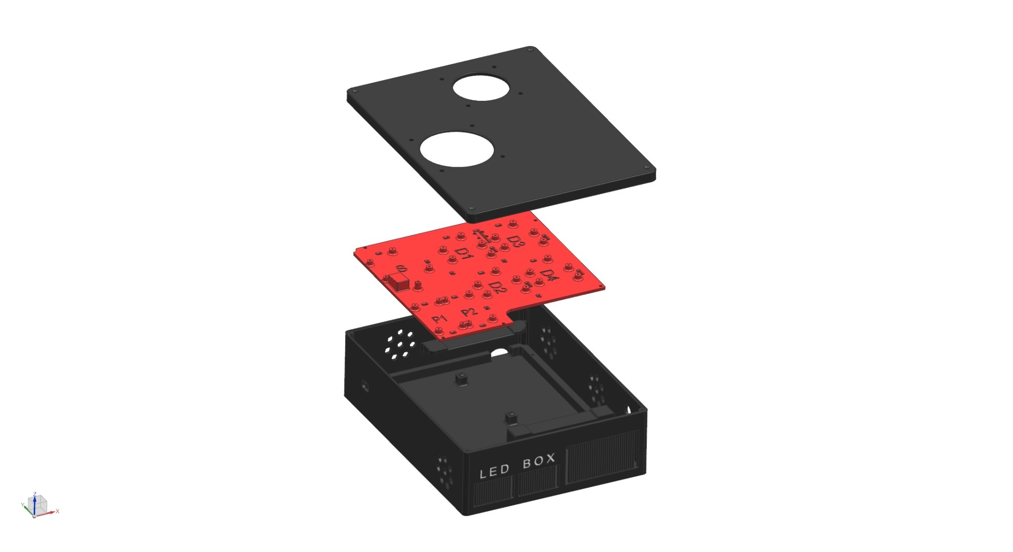 Đèn LED DIY 350W - Đèn cho bể cá san hô V2