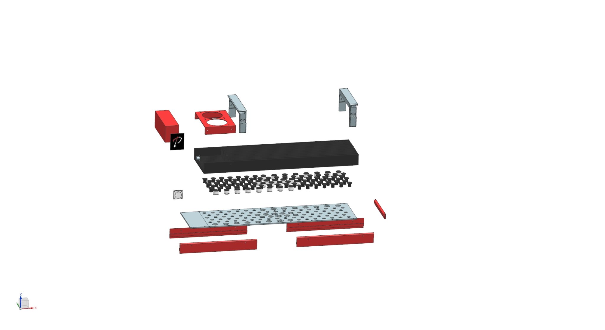 Đèn LED DIY 350W - Đèn cho bể cá san hô V2