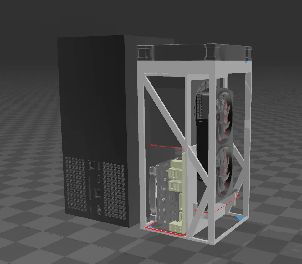 Máy tính mini ITX kiểu Xbox Proyect