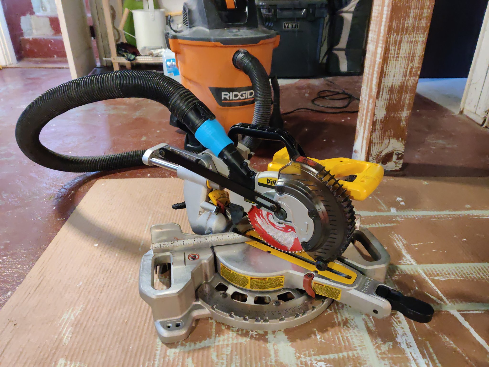 Bộ chuyển đổi ống hút cho dụng cụ không dây DeWalt