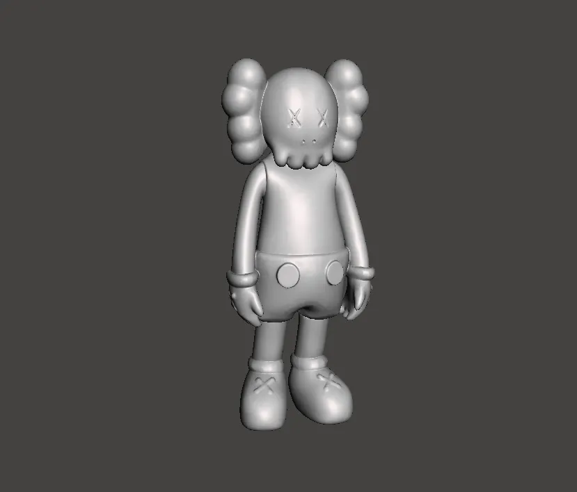 Mô hình Kaws 3D trang trí nội thất độc đáo