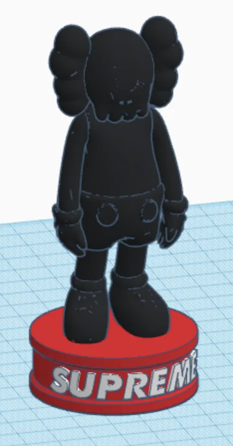 KAWS x Supreme - Tượng nghệ thuật độc đáo cho trẻ em