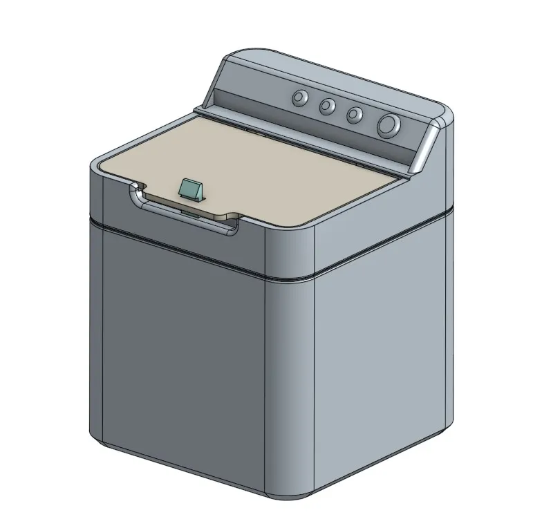 Hộp đựng tiền xu hình máy giặt để giặt đồ