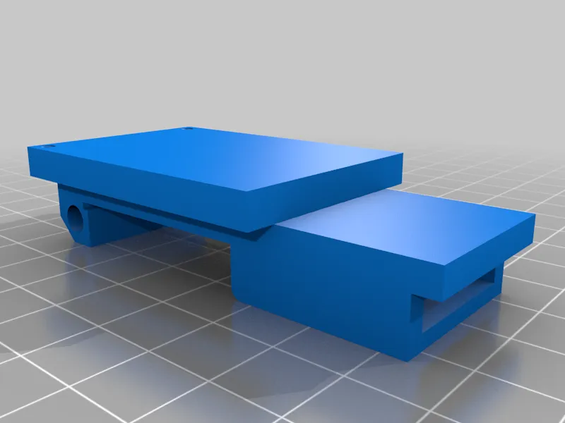 Một giá đỡ Din Rail cho bảng mạch phân tách chất lượng không khí Adafruit PMSA003I