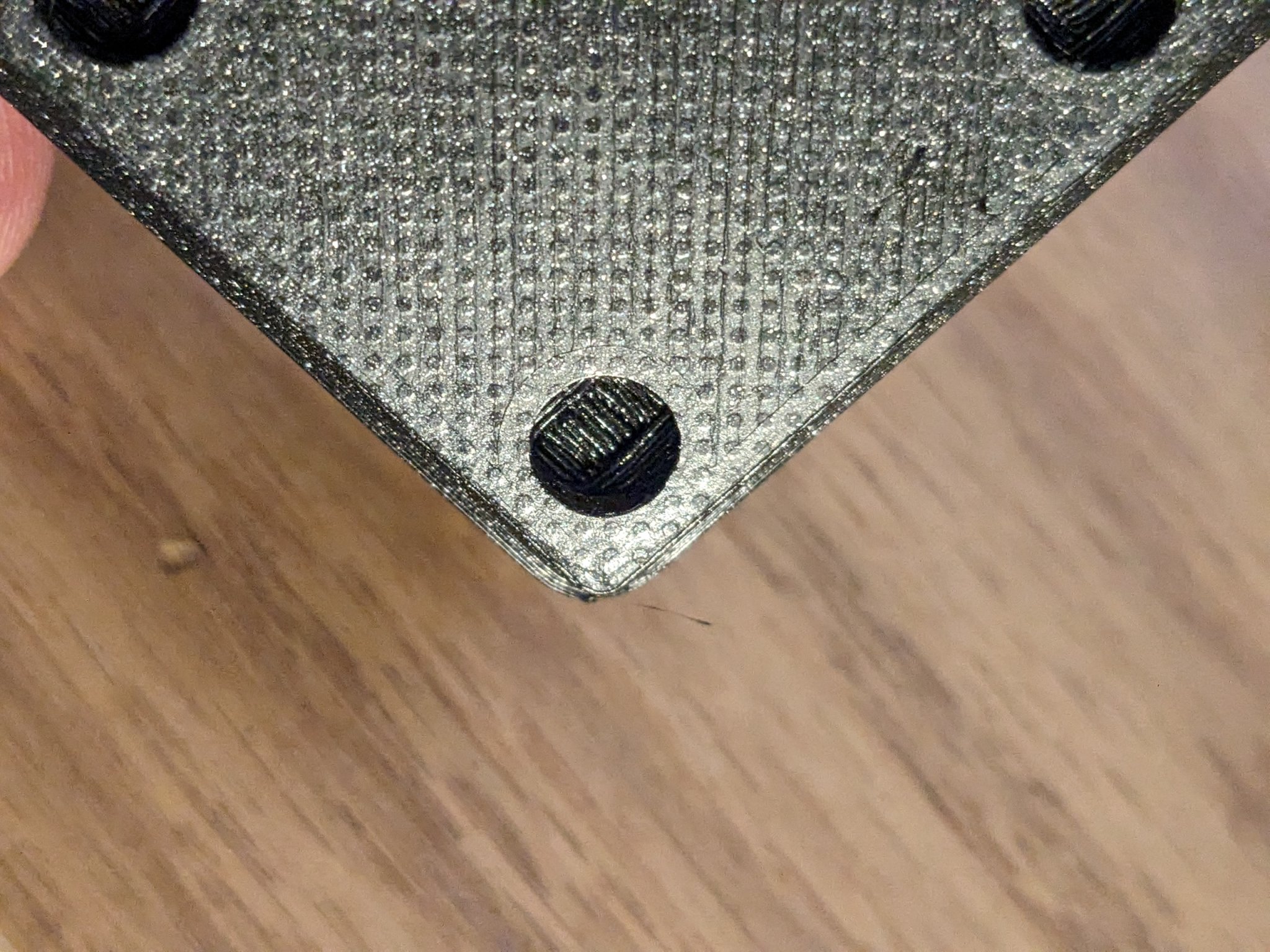 Lỗ Gridfinity không hoàn hảo cho dự án Atom