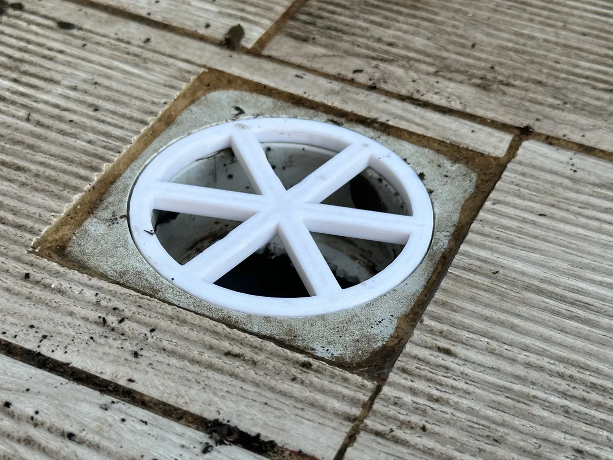 Lưới thoát nước 90mm cho hệ thống thoát nước siphon