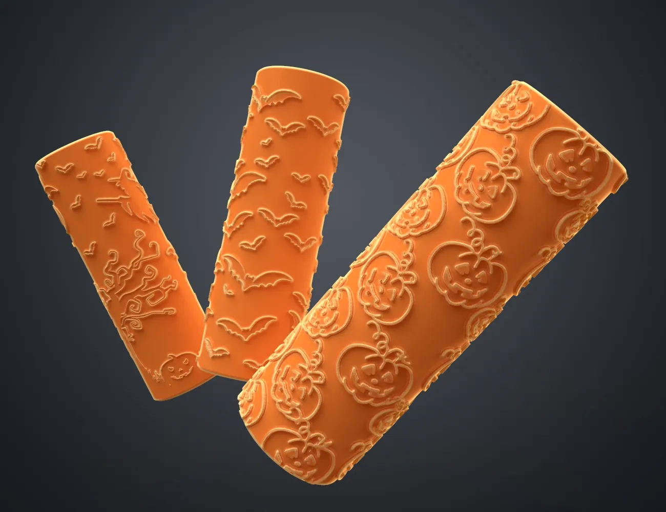 Bánh quy Halloween với con lăn tạo hình độc đáo