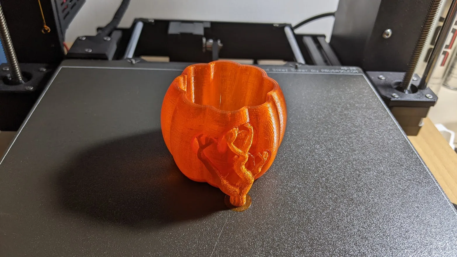 Đèn nến bí ngô Halloween hình trái tim