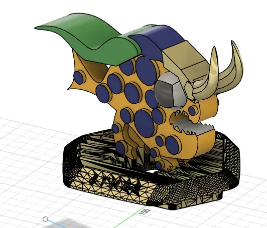 Huy hiệu atmos của Fred Fishy Loki đáng sợ!