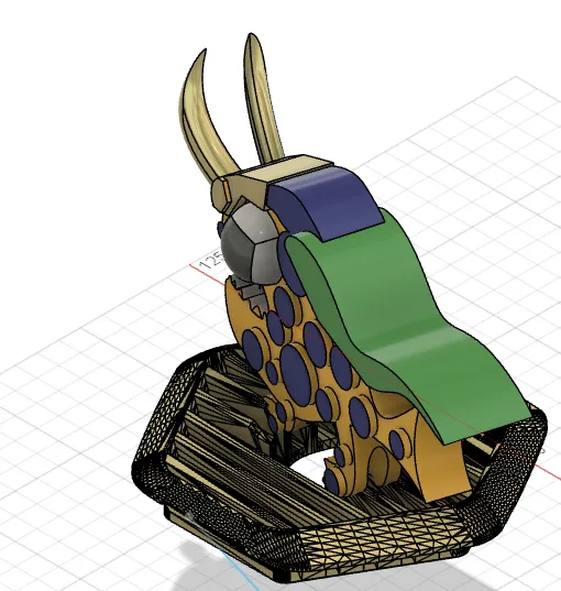 Huy hiệu atmos của Fred Fishy Loki đáng sợ!