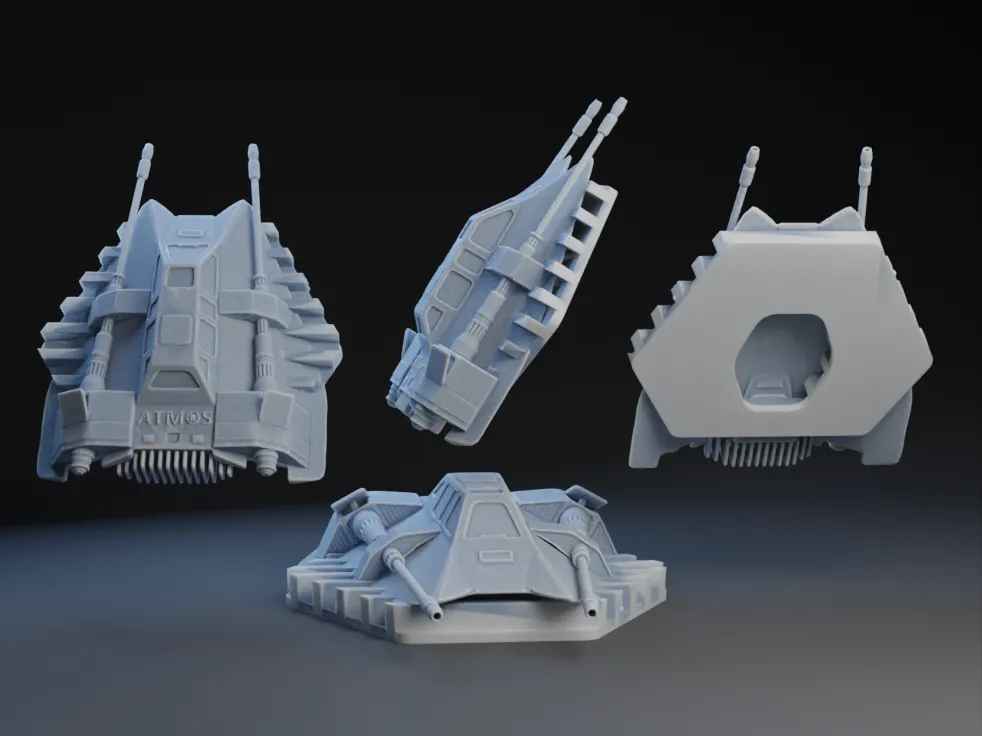 Biểu tượng làm mát ATMOS cho Hoth Snow Speeder